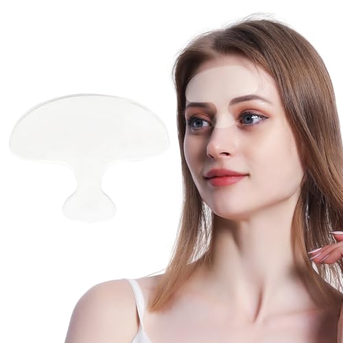 Forehead Wrinkle Patches, Reusable lines Skin Care Solution, Fine Lines Wrinkles Smoothing, Transparent Silicone Forehead Tape for Wrinkle Reducer