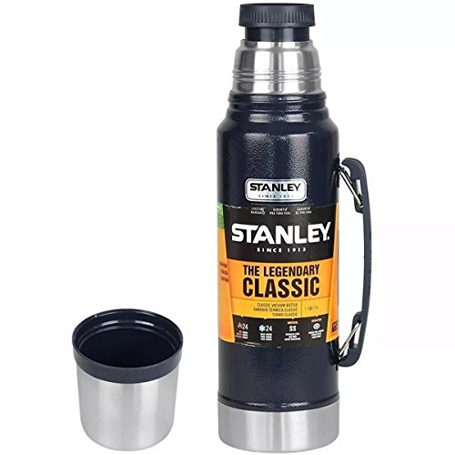 Garrafa Térmica Stanley Classic Steel Azul 1 Litro