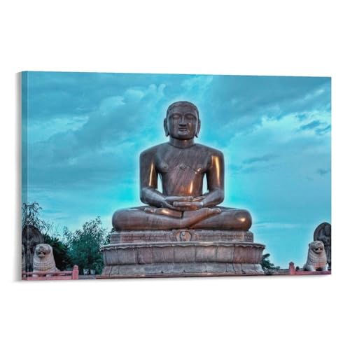 Poster Mahavira tableau sur toile moderne 40x60 cm pour salon