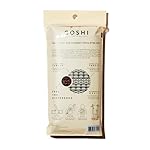 GOSHI Exfoliating Shower Towel - Rip-Resistant Exfoliating Washcloth for All Skin Types - Brick Red - Made in Japan - Image 2