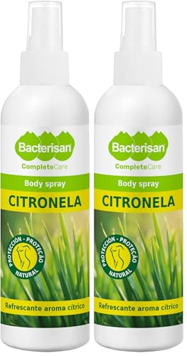 BACTERISAN Body Spray Citronela (Paquete de 2)