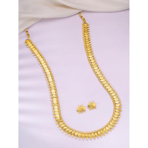 Image of Peora Traditional Bridal Jewelry Set Gift for Women