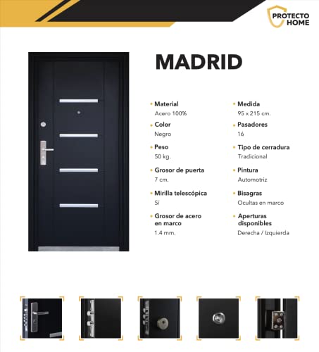 Puerta de tambor exterior Marca Protecto Home (3)