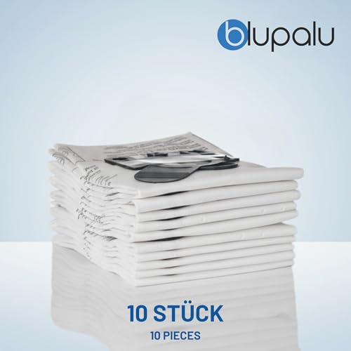 blupalu I Staubsaugerbeutel für Staubsauger Miele S5210 Black Pearl 5000 | S 5210 Black Pearl 5000 2200 Watt | I 10 Stück