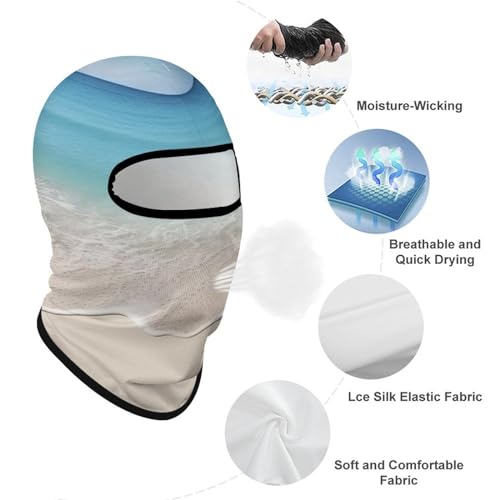 Balaclava para Hombres y Mujeres - Máscara de Esquí, Cubreboca Integral para Ciclismo, Protección contra Viento y Frío, Ideal para Montañismo, Trekking, Motocicleta y Actividades al Aire Libre miniatura 3