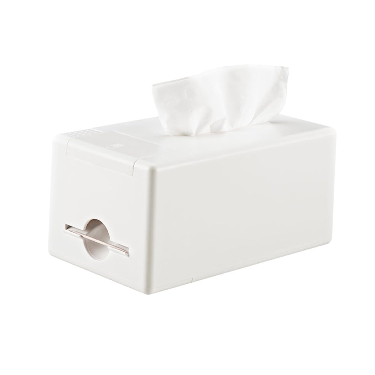 WOONEKY Desktop Organizer Homedecor Nye Table Decor Toothpicks Record Decor Automatic Toothpick Dispenser Yellow Bulletin Board Borders Living Room Decoration White