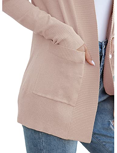 Image of REDHOTYPE Women's Cardigans with Pockets Casual Lightweight Open Front Cardigan Sweaters for Women (S-2XL)