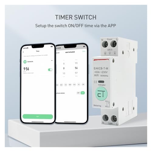 Disjoncteur intelligent mesure d'énergie commutateur télécommande sans fil - 6