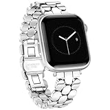 Amplia compatibilidad: las bandas finas compatibles con Apple Watch Series 11/10/9/8/7/6/5/4/3/2/1, SE3/2/1, Ultra3/2/1, para iWatch 46 mm 38 mm 40 mm 41 mm 42 mm 44 mm 45 mm 49 mm. Una opción versátil para trabajar y descansar, fácil de combinar con cualquier atuendo.