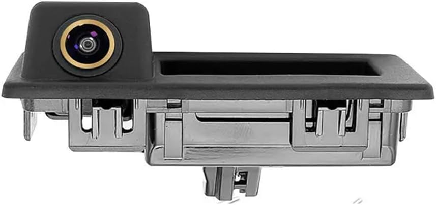 AHD/CVBS Car Rear View Camera's Fisheye Trunk Handle Camera with RCA Cable & Vehicle-Camera for Audi A4L A3 / Volkswagen VW Touran Tiguan Teramont Sagitar/Skoda Superb Octavia kamiq (AHD)