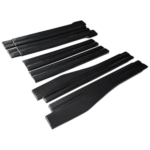 Faldón lateral para Toyota Corolla 2014-2022 divisor de labios negro 4