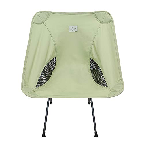 Viaggio+ アウトドア チェア イス 椅子 折りたたみ 背もたれ 軽量 コンパクト キャンプ グランピング (ピスタチオ) Viaggio+ アウトドア チェア イス 椅子 折りたたみ 背もたれ 軽量 コンパクト キャンプ グランピング (ピスタチオ)