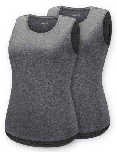 Image of baleaf Women's Workout Tank Tops Sleeveless Quick Dry Running Shirts Lightweight Loose Fit for Yoga Athletic Gym
