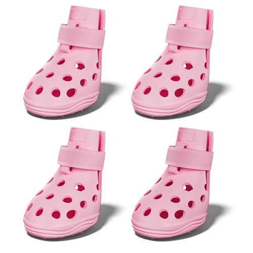 Dog Shoes for Hot Pavement, Breathable Dog Boots Paw Protectors ...