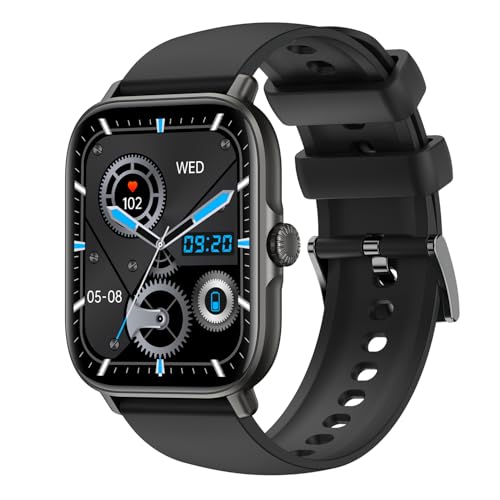 Smart Watch for Men Women Fitness: Waterproof Pedometer Make Answer Call Digital Mens Watches Smartwatch for Android Phone SpO2 Sleep Heart Rate Monitor Running Step Tracker