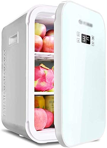 22L Macchina Frigorifero Piccolo, Mini Frigo, Silenzioso Camera da letto Congelatore Caldo e Freddo Dormitorio Casa, Con Digitale Schermo per Camera