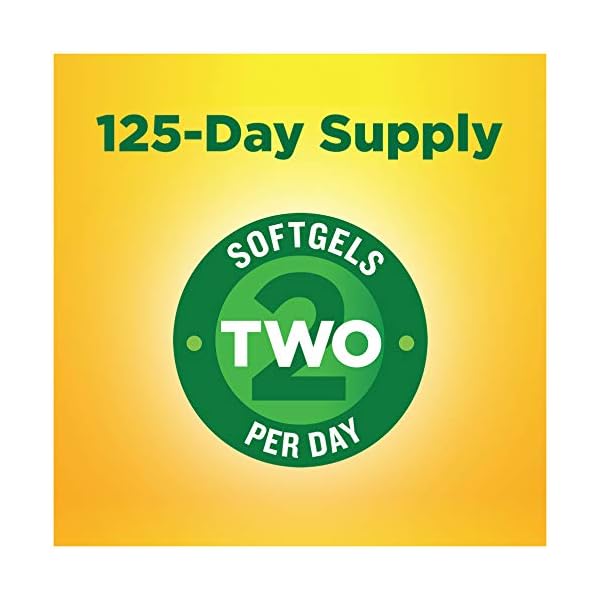 Nature-Made-Fish-Oil-1000-mg-250-Softgels-Value-Size-Fish-Oil-Omega-3-Supplement-For-Heart-Health Nature Made Fish Oil Supplements 1000 mg Softgels, Omega 3 for Healthy Heart Support, 250 Softgels, 125 Day Supply