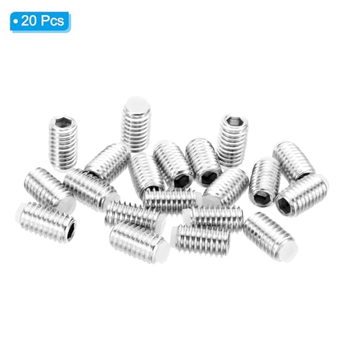 PATIKIL M6x10mm Nylon Tip Grub Screw - Image 3
