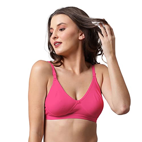 Image of Be-Wild Full Coverage Non Padded Backless Transparent Strap Bra for Women and Girls /Ladies /Black /Cotton /Casual /t-Shirts /Everyday /Regular /Bras