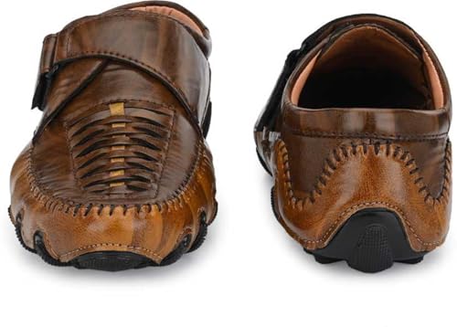Image of WUGATTI Men's Synthetic Comfortable & Casual Wear Roman Sandals