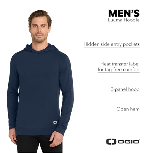 OGIO Unisex Luuma Hoodie | Lightweight Hooded Sweater for Men & Women, Long Sleeve Pullover for Casual Wear & Workouts4