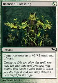 Magic The Gathering - Barkshell Blessing - Shadowmoor