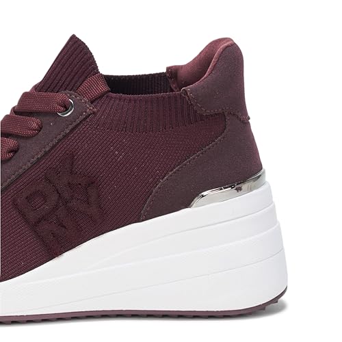 Image of DKNY Women's Abbi Knit Slip-On Logo Sneaker | Casual Shoes