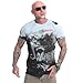 Produktbild Yakuza Herren Horror Allover T-Shirt, Sterling Blue, L