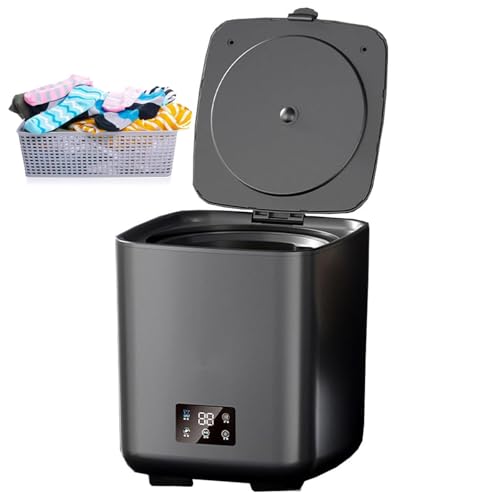 Tragbare Mini-Waschmaschine, intelligente Wäsche mit 4 Reinigungsmodi für Babykleidung, Unterwäsche, Camping, Wohnmobil, Reisen