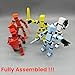 Mini 13 3D Printed Robot, Fully Articulated, 7 Pack Gift Set for Stop Motion Animation