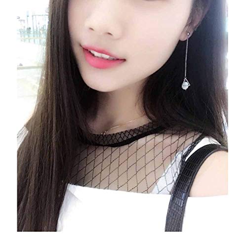 Asymmetric Earrings Geometric Triangle Long Bar Stick Chain Tassel Dangle Earrings For Women Pearl Shell Round Disc Fringe Drop Earrings Fashion Jewelry #TOP5