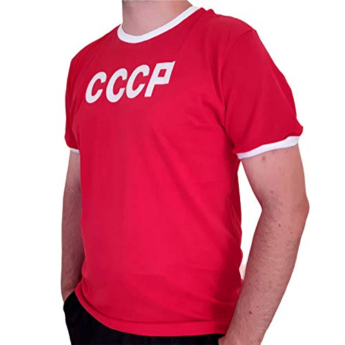 Camisa Cccp Vermelha Retrô Tamanho:M