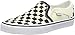 Vans Asher, Zapatillas Deportivas Mujer, Checkerboard Black and White, 40.5 EU