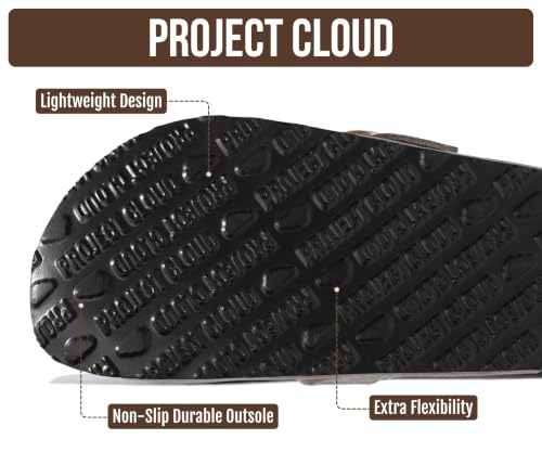 Image of 100% Genuine Leather Clogs for Women Footwear - Fall Shoes for Women