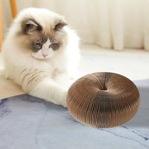 Griffoir pour chat avec balle de jeu intégrée pour salon