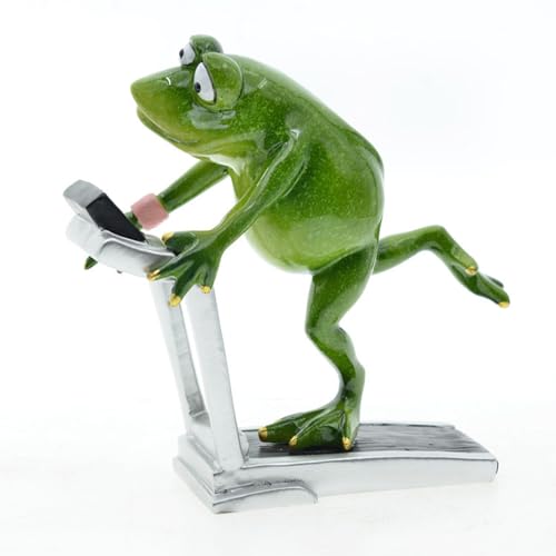 Figurine grenouille résine extérieure et intérieur sculpture animale - 6