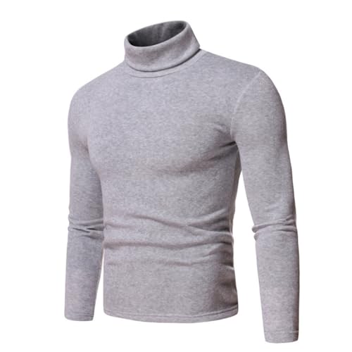 Men's Casual Slim Fit Basic Tops Knitted Lightweight Turtleneck Pullover Sweater, Slim Turtleneck Sweater for Men4
