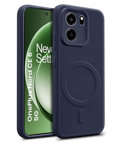 Image of WOW IMAGINE Back Case Cover for 1+ OnePlus Nord CE 6 5G | Soft Matte Silicone Case| Slim Fit & Shockproof | Camera Protection Bumper Cover (Blue)