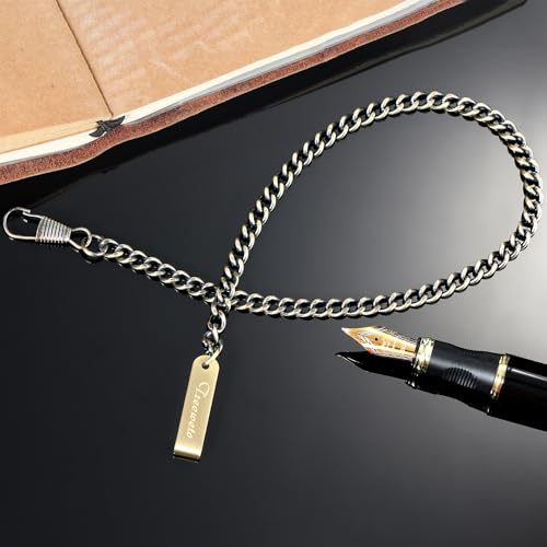 Image of TREEWETO Pocket Watch Vest Chain 14.7 inch (37.5 cm) Bronze