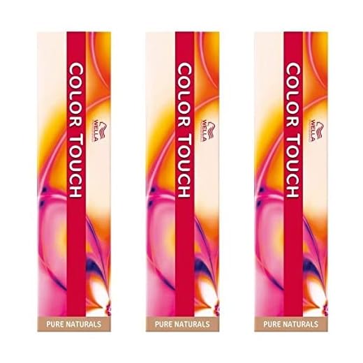 Wella 3 er Pack Color Touch 60 ml Pure Naturals 10/0