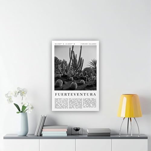 Poster Fuerteventura Espagne toile moderne pour raviver un mur blanc de salon