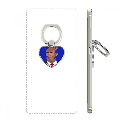Cadeau original bague de support pour téléphone portable motif Trump