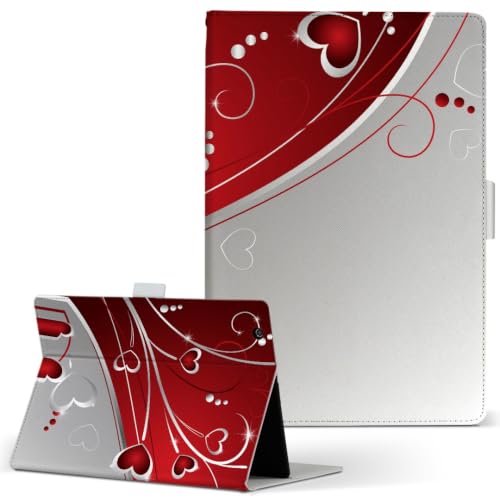 Galaxy Tab S11 SM-X730 11�C���` �Ή� �蒠�^�^�u���b�g�P�[�X PU���U�[ �X�^���h�@�\ �J�[�h���[ ���ړ\��t���� �n�[�g �͗l 001167