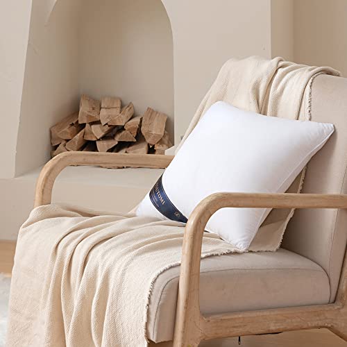 Tsutomi 12X12 Throw Pillow Insert,Pillow Insert 12X12 Set Of 2 Down Alternative Polyester Square Decorative Pillow Inserts White Throw Pillows For Couch Sofa Bed #TOP6