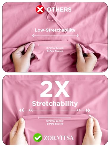 Image of ZORNITSA Cotton Lycra Saree Shapewear Petticoat for Women, Stretchable Saree Shaper Petticoat Inskirt, Shape wear Dress for Saree, Skirts