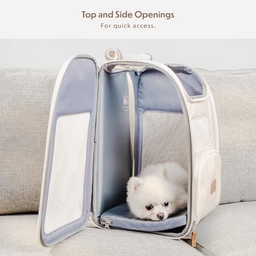 Traveler's Choice Argo Tails of The Trail Pet Backpack Carrier, Tan by Traveler's Choice - Image 4