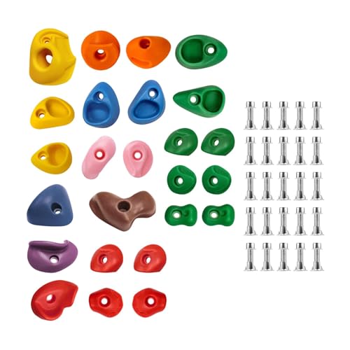 Zani Puff Climbing Holds Set, 25 pcs for Kids & Adults