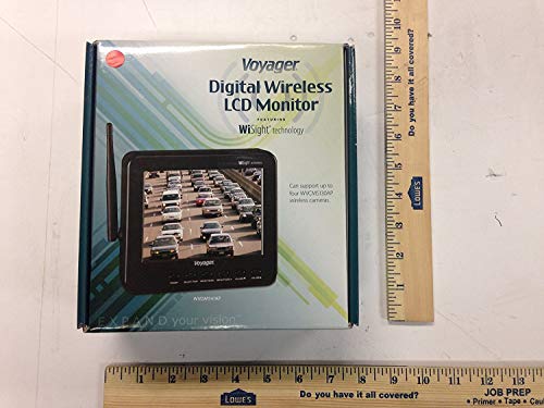 Image of Voyager WVOM541AP 5.6 inch Digital Wireless LCD Monitor /Receiver, WiSight Technology, supports up to 4 WCVMS130AP Cameras, Auto-Pairing allows Monitor to be Paired to Camera w / Touch of a Button (Renewed)
