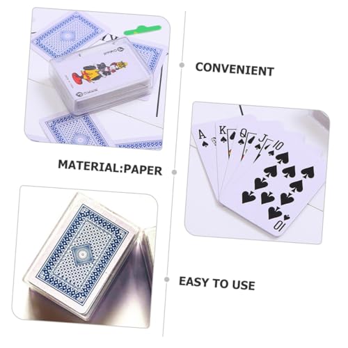 GALPADA 6 Sätze Mini Poker Karten Spielkarten Reise Kartenspiel Party Mitgebsel Lernspielzeug Gehirntraining – Bild 6