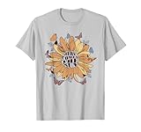 Here Comes The Sun Sunflowers Butterflies